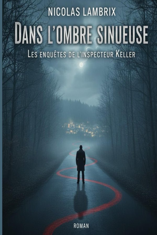 Couverture de Dans l'ombre sinueuse, Les enquêtes de l'inspecteur Keller, de Nicolas Lambrix