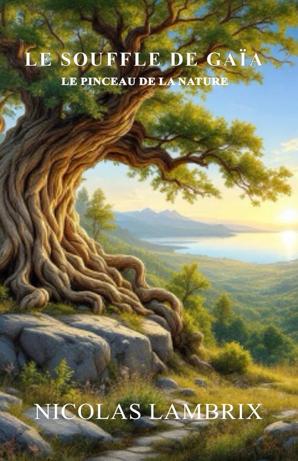 Couverture de Le souffle de Gaïa, Le pinceau de la nature, de Nicolas Lambrix
